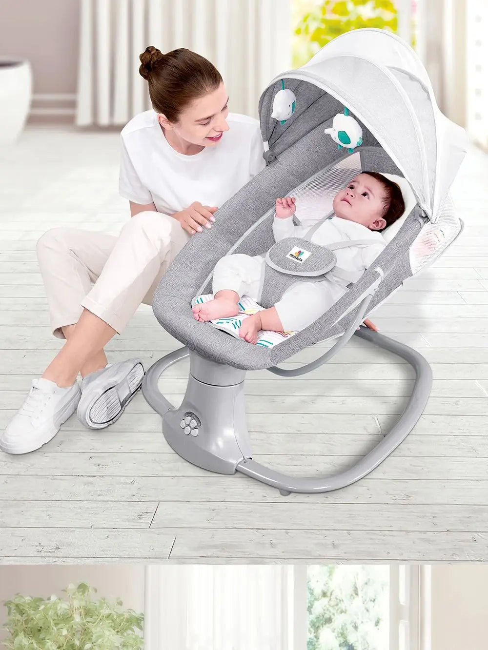 baby bed Luxury cradles baby swing electric