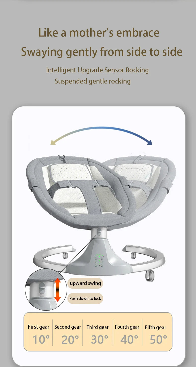 baby bed Luxury cradles baby swing electric