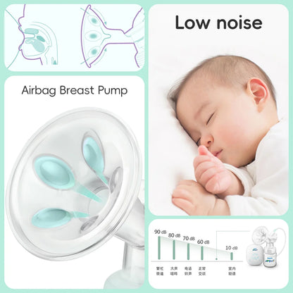PHILIPS AVENT Portable Single Electric Breast Pump with Smart Massage & Petal Stimulation – Mimics Baby’s Natural Sucking