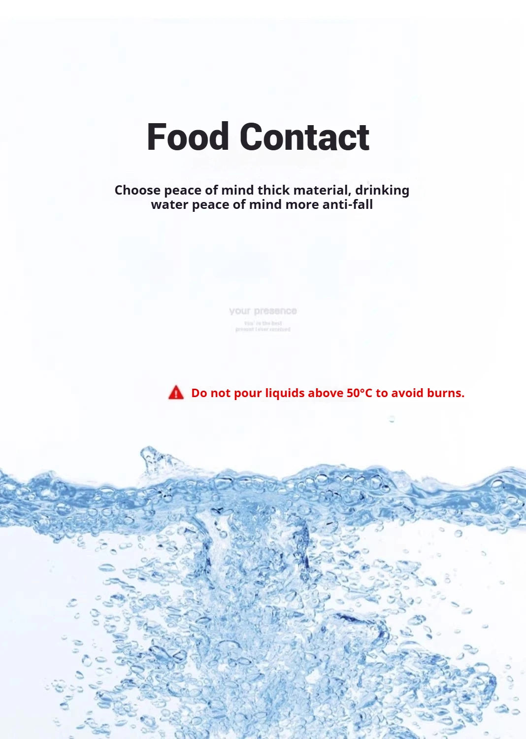 480ML Baby Feeding Cup Leakproof Water Bottle