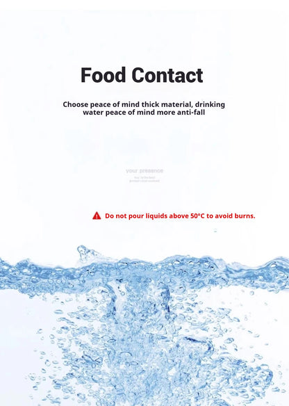 480ML Baby Feeding Cup Leakproof Water Bottle