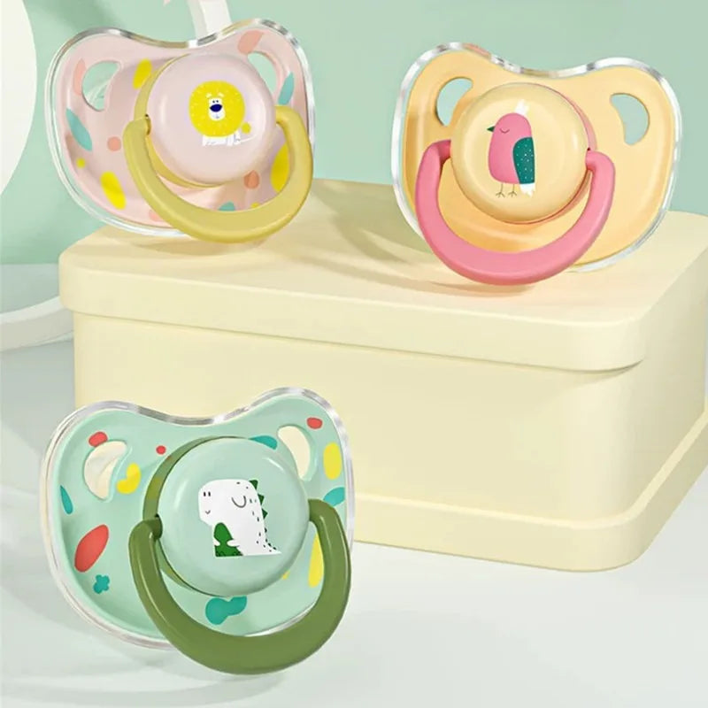 Cartoon Baby Silicone Pacifier 0-6-36 Months Old Newborn Anti h by Baby Paradise