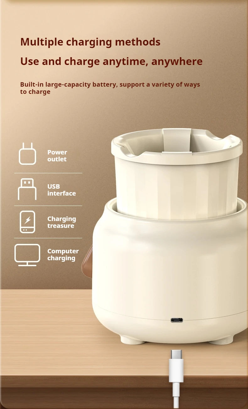 Electric Milk Bottle Shaker, USB Smart Intelligent Milk Powder Mixer, Lithium battery, Baby Formula Maker, Divine Device