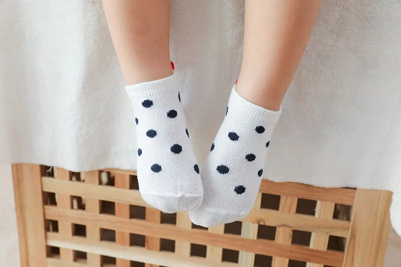 5Pairslot 0-12Y Cute Lovely Short Baby Socks