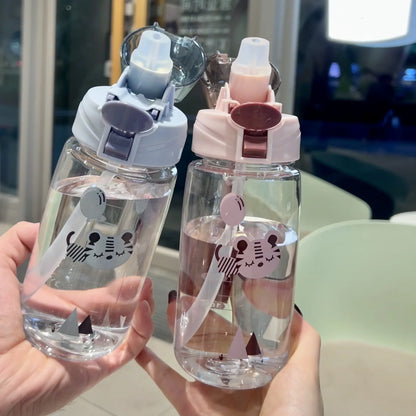 550ml Kids Sippy Cup Water Bottles